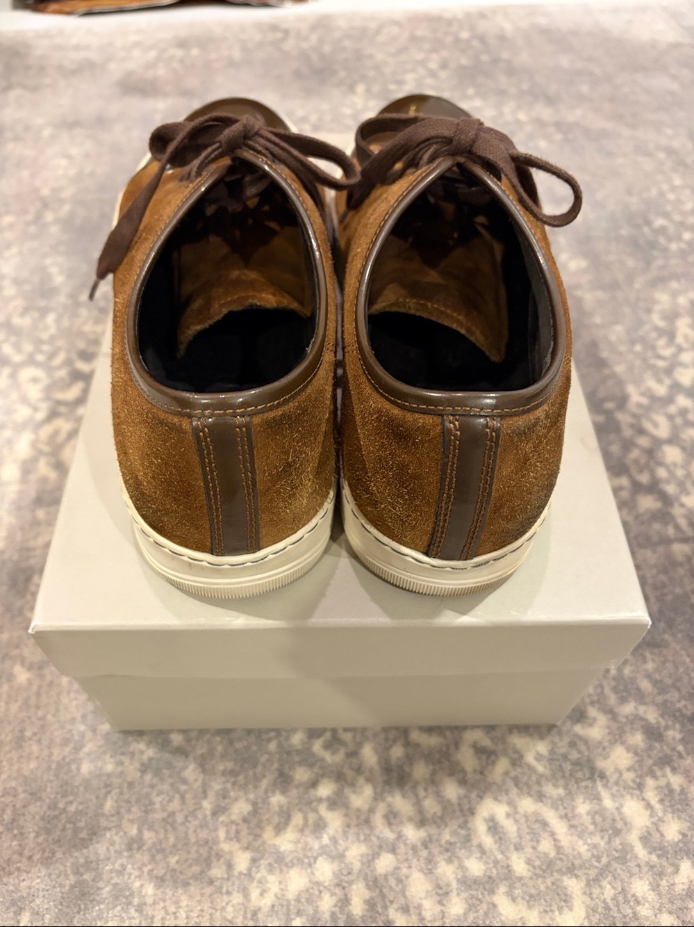 LANVIN MENS SNEAKERS SIZE 10 - Picture 3 of 10